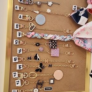 Upcycled Bag Charms & Necklaces